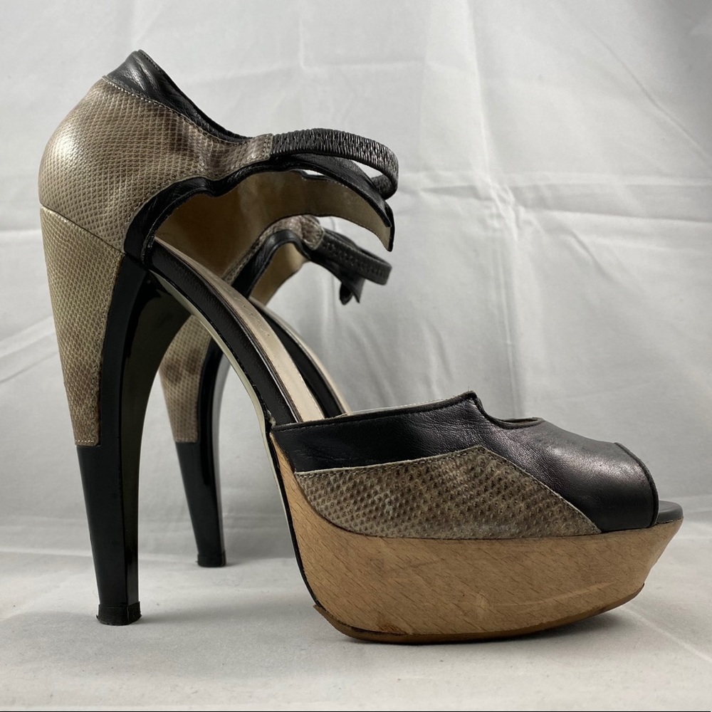 JASON WU SNAKE PLATFORM PUMPS 38